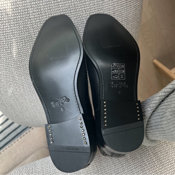 Coach Dalton Chelsea Leather Boots - Black - Picture 10 of 10